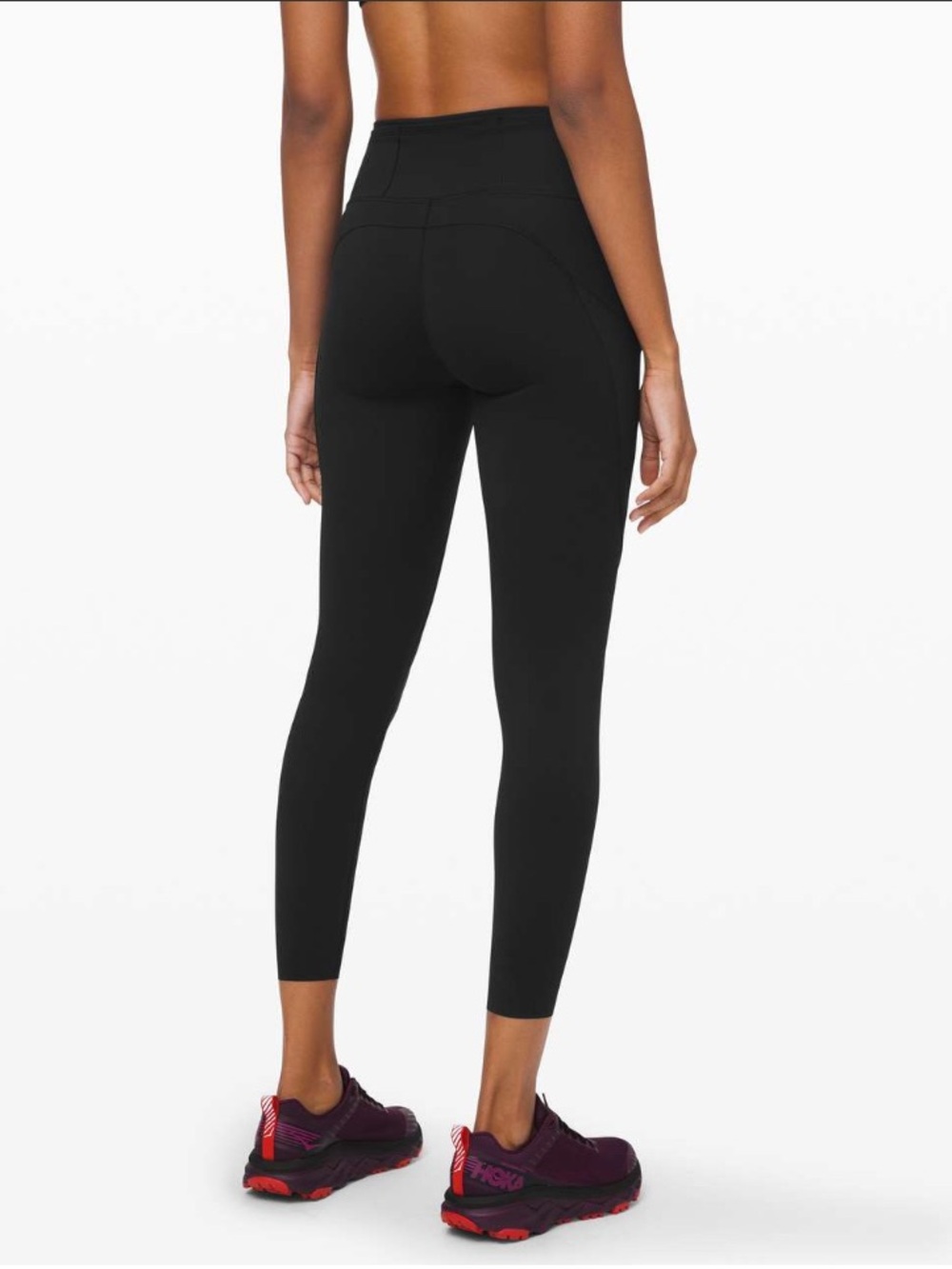 Lululemon Fast and Free High Rise Tight 25" *Cool - Black